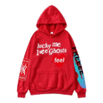Kanye West Lucky Me I See Ghost Hip Hop Pullover Hoodie