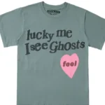 Lucky Me I See Ghosts Lite Green Shirt